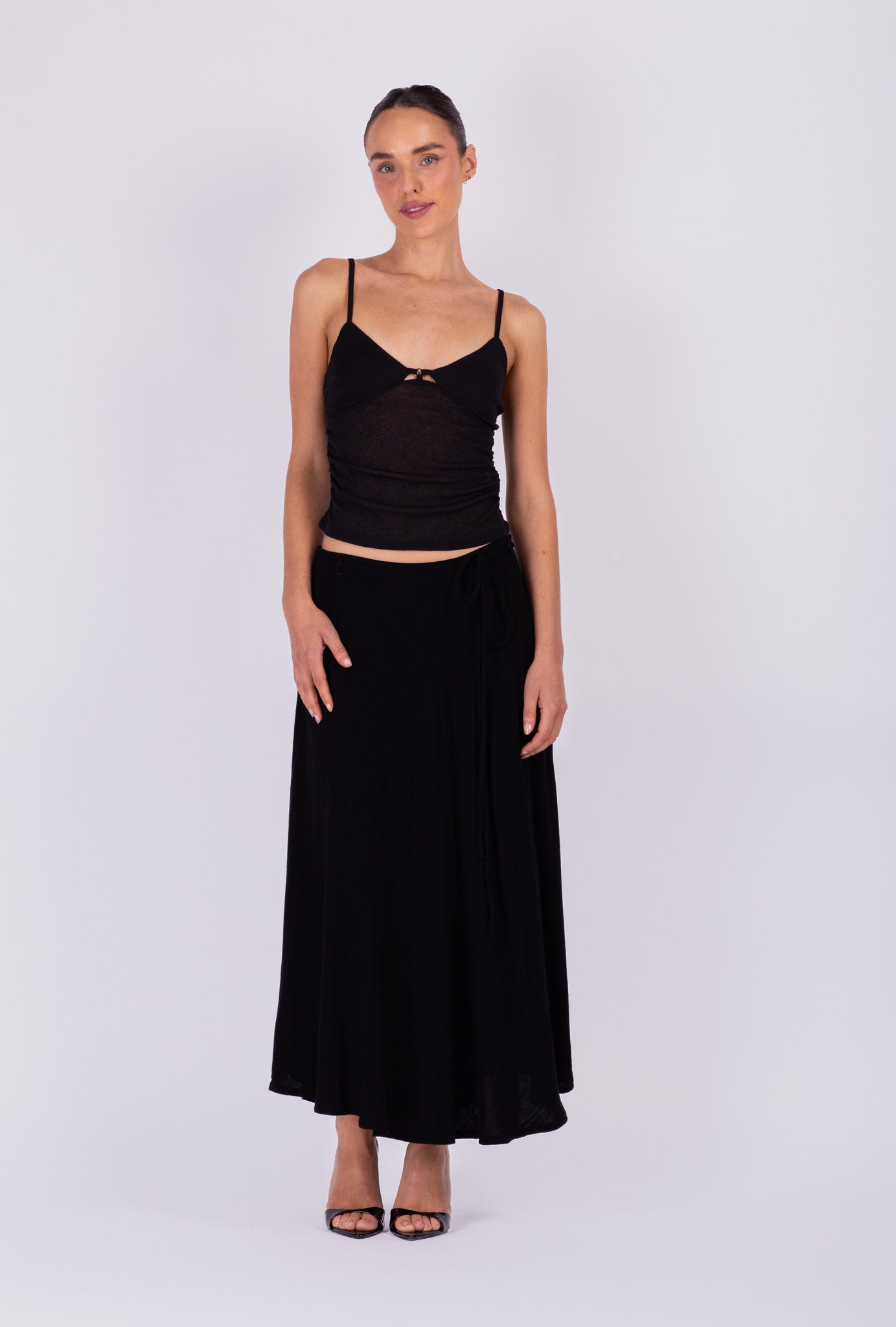 Black Sheer Tank
