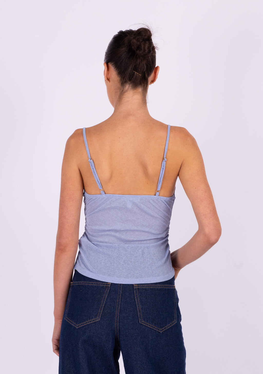 Light Blue Sheer Tank