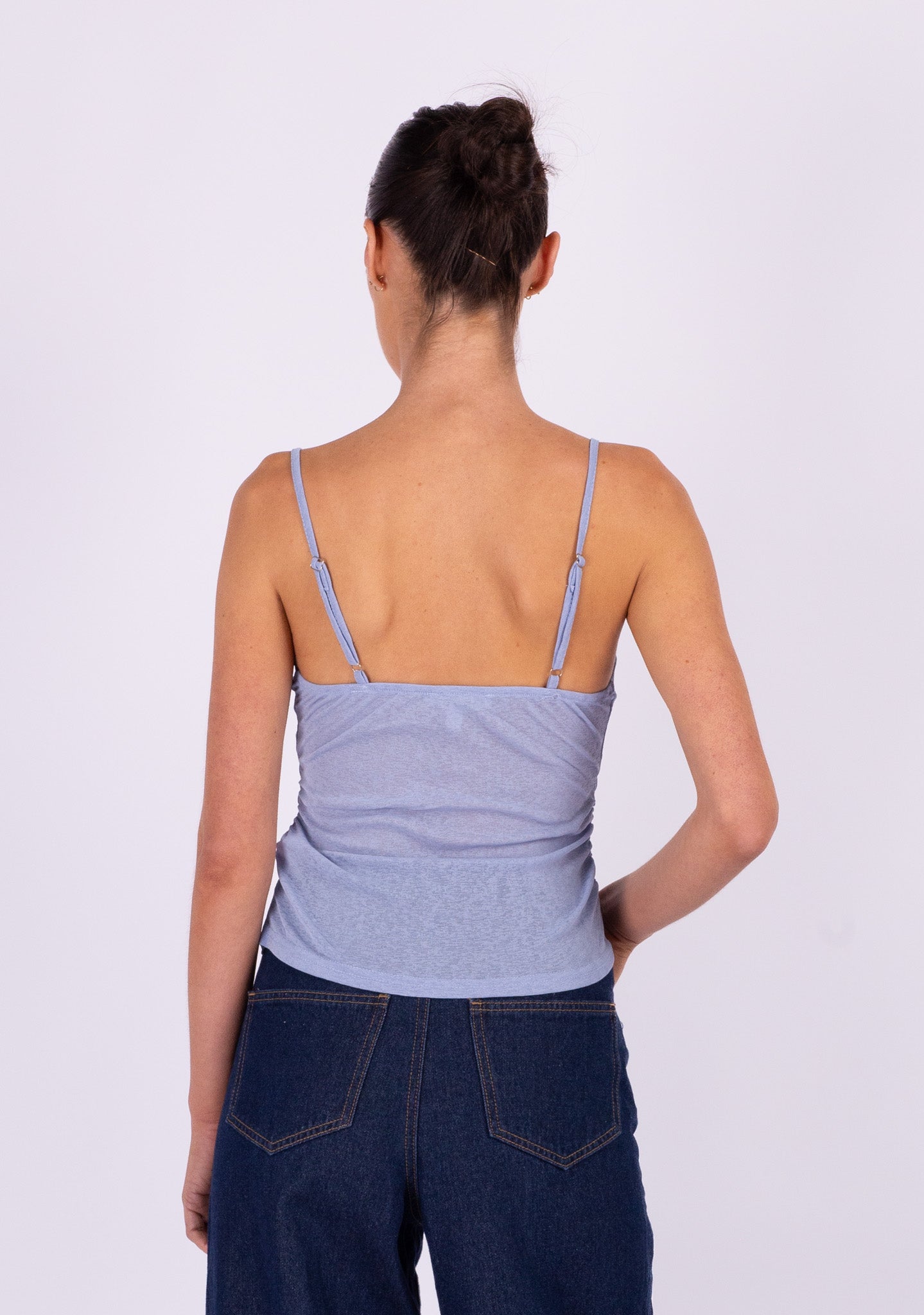 Light Blue Sheer Tank