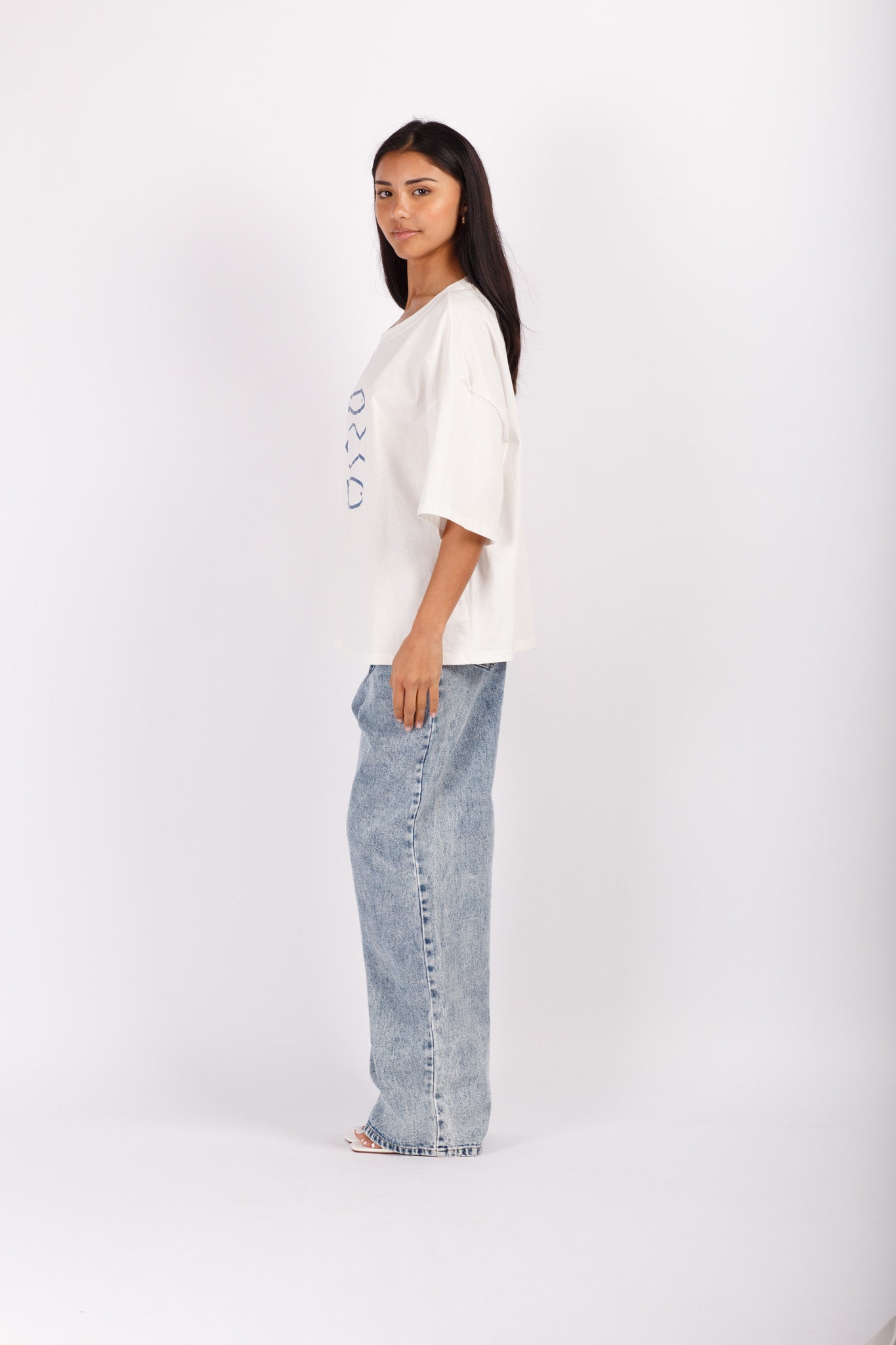 Tripple Fish Print Tee